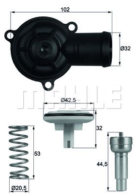 WILMINK GROUP Termostaat,Jahutusvedelik WG1217659